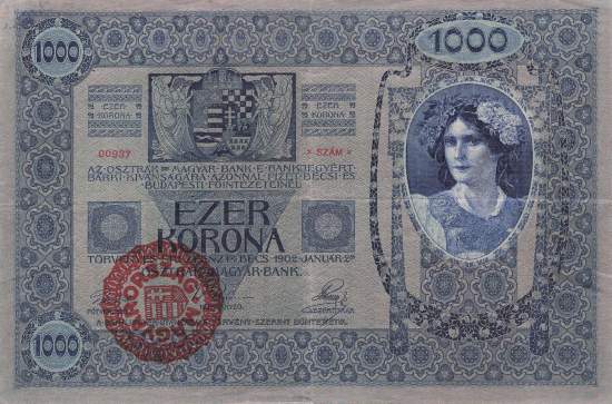 Ungarn p31 1000 Korona 1931